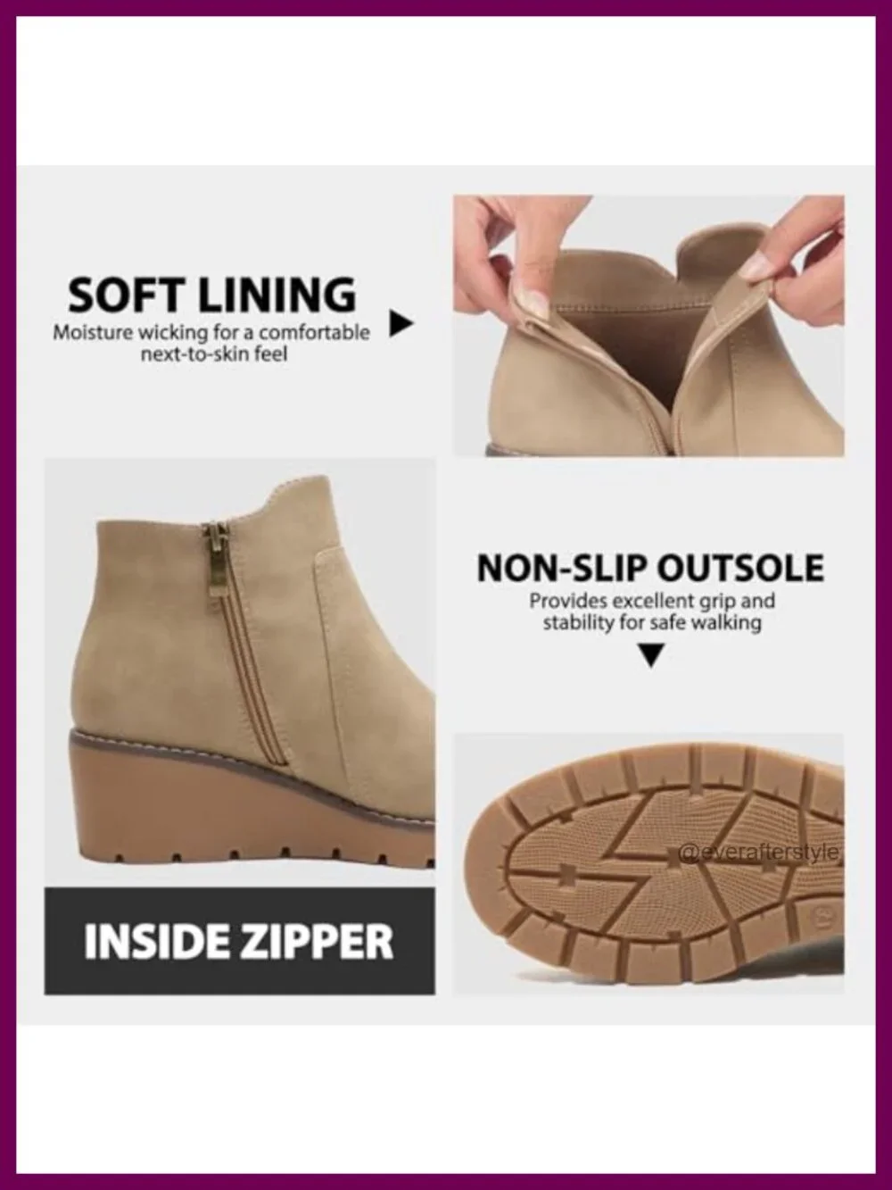 N/A womens wedge